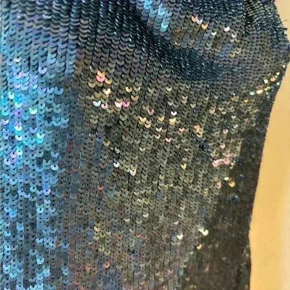 NWT Retrofete Michelle Sequined Colorbrock Crop Top - Picture 4 of 13